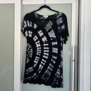 Dante Malan Spiral Tie-Dye Short Sleeve Tee